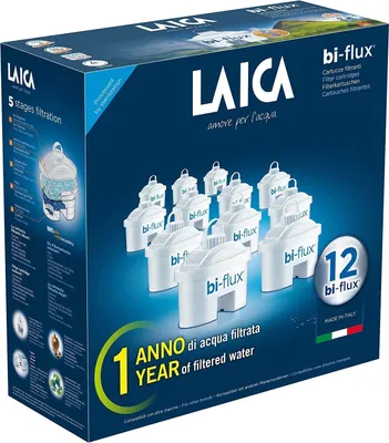 Produktbild von LAICA bi-flux® Wasserfilter - Bewahrt Mineralsalze reduziert