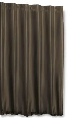 Produktbild von Thermo Vorhang taupe dunkel Kräuselband Polar Fleece blickdicht extra breit 245x245 cm