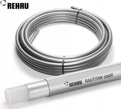 Produktbild von Rehau RAUTITAN Universalrohr stabil 16,2 x 2,6 mm, 10m Ring