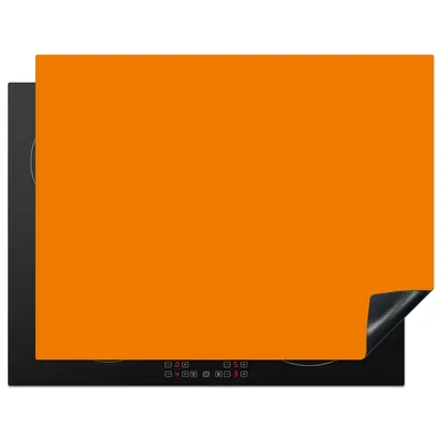 Produktbild von KitchenYeah© Herdabdeckplatte Orange - Jahreszeiten - Herbst - Farbe , 77x59cm, Küche Deko, Glaskeramikkochfeld Herdabdeckung, Abdeckplatte fùr Kochfeld