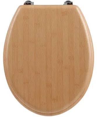 Produktbild von WC-Sitz aus Holz in Bambusoptik