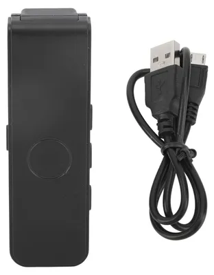 Zdjęcie produktu dla Miniaturowa kamera osobista, wielofunkcyjna, rozdzielczość 1080p HD, noktowizja na podczerwień, klips na plecy, idealna na spotkania i wycieczki szkolne