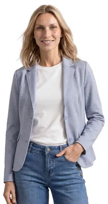 Productafbeelding van Street One QR Basic blazer, kleur: lichtblauw, maat: 44