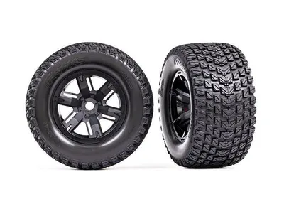 Produktbild von Traxxas Rad, X-Maxx Felge, Gravix Reifen (Paar)