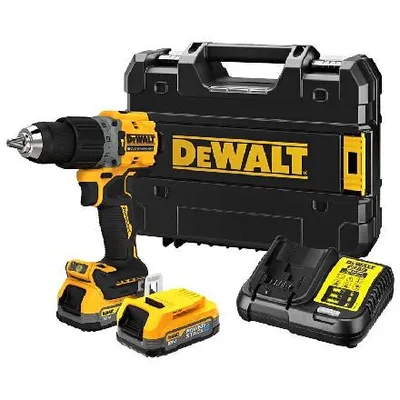 Zdjęcie produktu dla DeWALT DCD805E2T-QW, Wiertarka pistoletowa, Bezszczotkowy, 1,3 cm, 2000 RPM, 5,5 cm, 34000 bpm