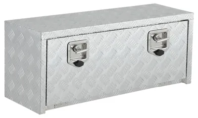 Produktbild von Truckbox Aluminium Abschließbar Deichselbox Alu Kiste Anhängerbox