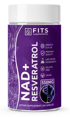 Obrázek produktu pro NAD+ a resveratrol, 60 tobolek