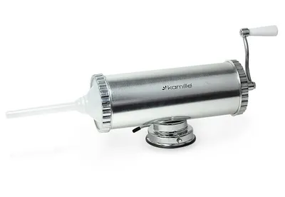 Zdjęcie produktu dla wypełniacz do jajek Al średnica 11,3 cm, 2,5 kg + 3 nasadki