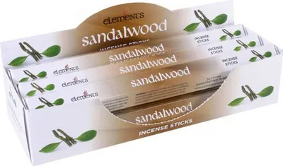 Obrázok produktu pre Something Different - Vonné tyčinky "Elements", santalové drevo 6-pack SD2053 (jedna veľkosť) (biela/hnedá)