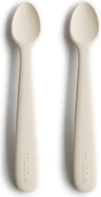 Produktbild von Ivory Silikonlöffel, 2er-Set, Mushie