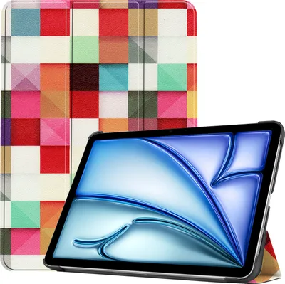 Produktbild von Smart Cover Hülle für Apple iPad Air 10.9 2020/2022 4/5 Generation iPad Air 11 2024 M2 11 Zoll Schutzhülle Flip Case aufstellbare Tasche Bookstyle Design