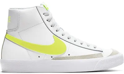 Produktbild von Nike Blazer Mid 77 White Lemon Venom (Women's) - EU 35.5