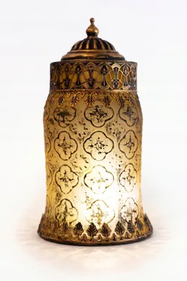 Obrázok produktu pre Dekoratívna LED hrobová lampa zo skla, model „Lumea IV“