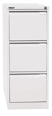 Produktbild von Bisley Hängeregistratur Schrank - 3 Schübe - Farbe: Verkehrsweiß