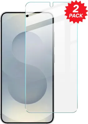 Immagine prodotto di Vetro protettivo per Samsung Galaxy S26 Plus 5G, vetro temperato 9H trasparente, confezione da 2 pezzi