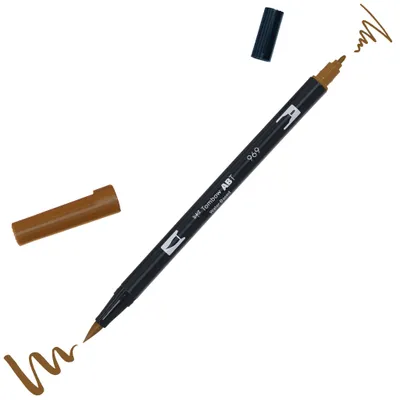 Immagine prodotto di Tombow ABT-969ABT Penna a pennello doppio 969 cioccolato