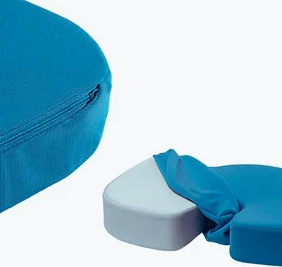 Image de Housse d'oreiller douce, Housse d'oreiller pour l'oreiller MAXICOMFORT Ergo, Bleu - COMFORTCOVER