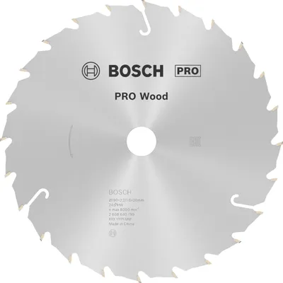 Productafbeelding van Circelzaagblad Speedline Wood, 190 x 20/16 x 2,6 mm, 24 tanden