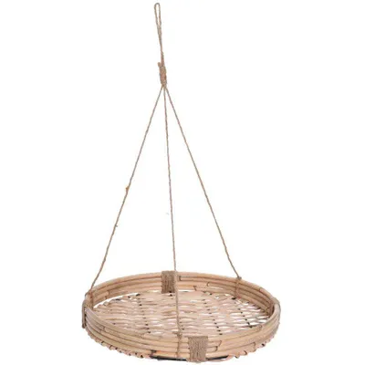 Produktbild von blumentopfhalter 30,5 x 4 cm rattanbraun