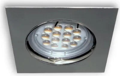 Produktbild von C-Light 3er LED Square Set 5 W High Lumen 230 V / GU10 chrom