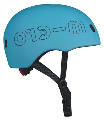 Produktbild von Micro Kinderhelm Mobility Integrated Ocean Blue LED-Lichthelm Größe M