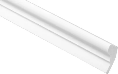 Produktbild von Deckenleisten aus Ecopolymer / HDPS - Stuckleisten weiß, leicht und schlagfest - (CK10 - 15x25mm) Stuck Zierleiste Eckleiste Styroporleiste Winkelleiste