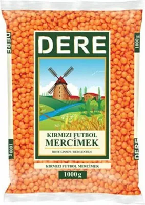 Produktbild von Linsen Dere Rote Linsen | Hülsenfrüchte | Mild-aromatisch für Suppen & Currys | 1000 g