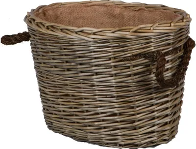 Produktbild von UNUS® Korb geflochten Weide Aufbewahrungskorb Holzkorb Wäschekorb 38x46x63