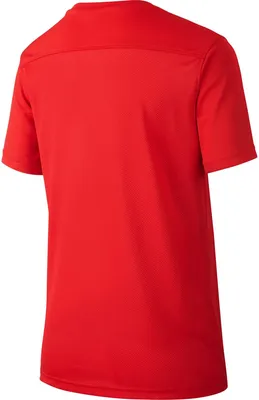 Produktbild von Nike Y Nk Dry Park Vii Jsy Ss University Red/White S