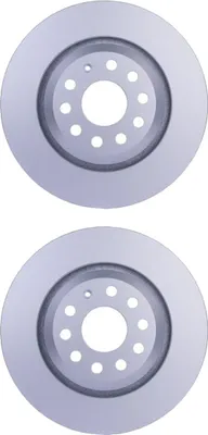 Produktbild von 2 Bremsscheiben außenbelüftet Ø 65 mm 22 mm HELLA passend für u.a. AUDI A3