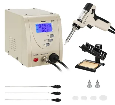 Zdjęcie produktu dla ANESTY ZD-915 Stacja lutownicza z lutownicą, 230V, 140W, profesjonalna