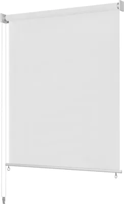 Obrázok produktu pre Vonkajšia roleta, biela, 80 x 230 cm, HDPE