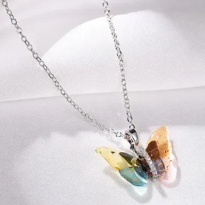 Image de Collier Papillon ES - Argent pour Femmes KP39515