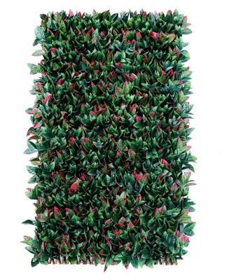 Produktbild von Künstliche Efeu-Hecke als Sichtschutz für Balkon und Garten, 100x200 cm, ausziehbar