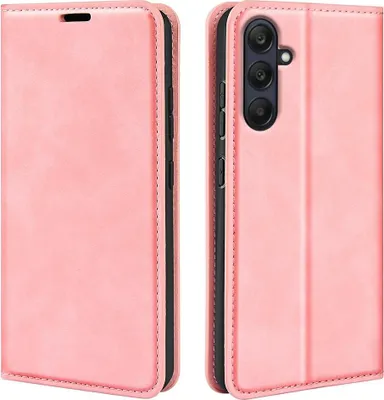 Produktbild von Mobigear Retro Slim  Samsung Galaxy A26 Hülle Klapphülle Geldbörse - Pink