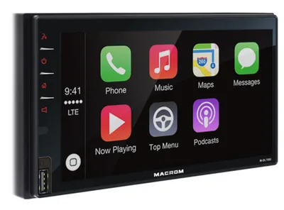 Image de Macrom M-DL7000D- 4x40W 2 Din Autoradio mit 6,8-Zoll Monitor CarPlay Android Auto