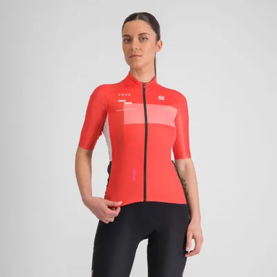 Obrázek produktu pro SPORTFUL Kurzarm Fahrradtrikot - BREAKOUT SUPERGIARA - Rot S