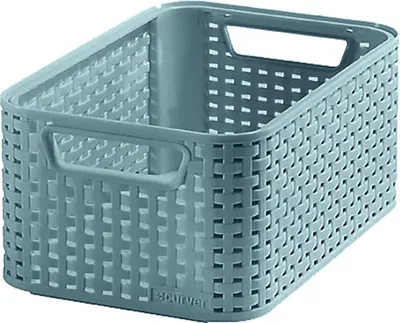 Productafbeelding van Opbergmand STYLE S, lichtgrijs, 28,5 x 13 x 19,4 cm