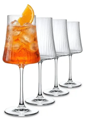 Produktbild von Aperol Spritz Gläser Set, 4-teilig, 46 cl, Kristallglas, für Cocktails