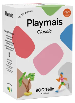Produktbild von PlayMais Classic 800, Bastelset für Kinder, 3 Jahr(e), Mehrfarbig, 800 Stück(e)