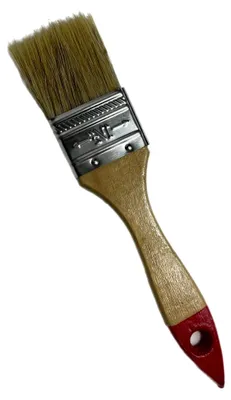 Produktbild von 24 Lackierpinsel 38 mm Flachpinsel Chinaborste