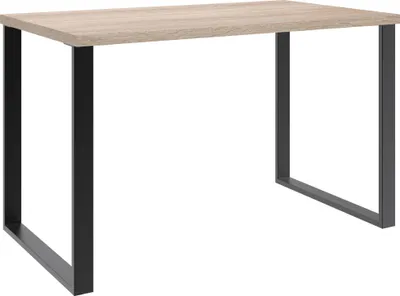 Produktbild von Schreibtisch >HOME DESK< in Eiche Sägerau Nachbildung - 120x75x70cm (BxHxT)