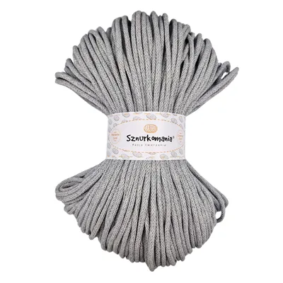 Produktbild von Baumwollkordel mit einem Kern 5mm 100m, Makrameegarn, Makrameekordel, Häkelkordel, Makrameekordel, Naturgarn, 5mm Kordel, geflochtene Baumwollkordel