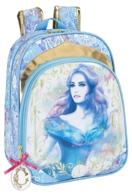 Produktbild von Cenicienta Cinderella – Anpassbar Kinder Backpack, 26 x 34 cm (SAFTA 611 517 185)