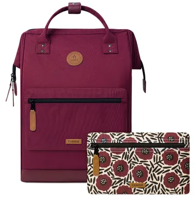 Immagine prodotto di CABAIA zaino per il tempo libero zaino con scomparto per laptop Adventurer All Over Backpack 23L Nice viola