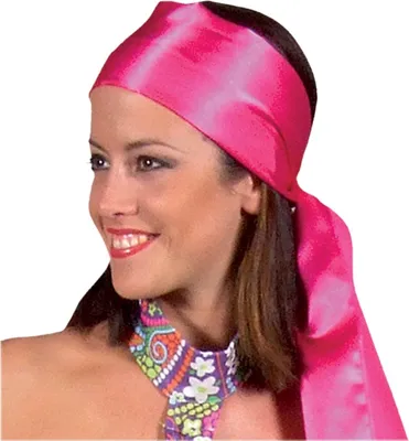 Produktbild von M210301-4 pink Damen Herren Schärpe Band