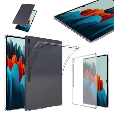 Immagine prodotto di Per Samsung Galaxy Tab S10 / S9 / S8 Ultra Shock Cover TPU Silicone Trasparente