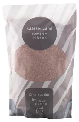 Produktbild von HomeBound Kerzenpulver 1000 g mit 16 Dochten Taupe