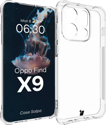 Produktbild von Flexible Handyhülle für Oppo Find X9, Bizon Case Salpa, Transparent