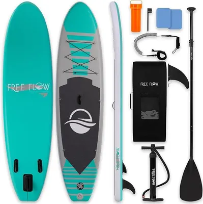 Imagen del producto de Tabla de paddle surf inflable con remo y bomba